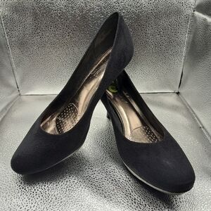 Cloudwalkers Black Gabriela Heels Women's Size 9W